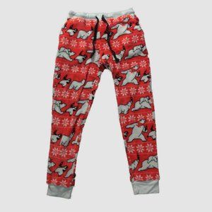 Coca Cola Polar Bear Fuzzy Pajama Pants